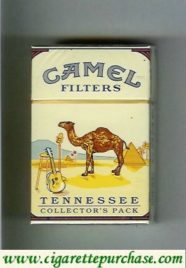 Camel Collectors Pack Tennessee Filters cigarettes hard box
